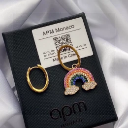 apm monaco boucles doreilles pour femme s_1270bb5